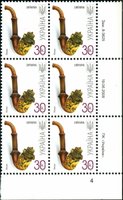 2008 0,30 VII Definitive Issue 8-3625 (m-t 2008-ІІ) 6 stamp block RB4