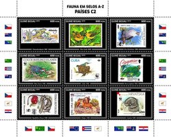 WWF Fauna Stamps on stamps