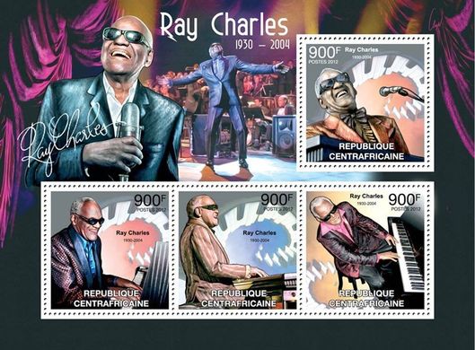 Singer Ray Charles