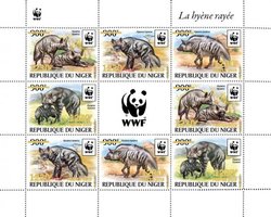 WWF Надпечатка Гиена