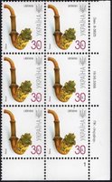2008 0,30 VII Definitive Issue 8-3625 (m-t 2008-ІІ) 6 stamp block RB1