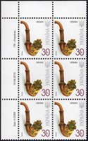 2010 0,30 VII Definitive Issue 0-3389 (m-t 2010-ІІ) 6 stamp block LT