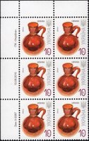 2010 0,10 VII Definitive Issue 0-3387 (m-t 2010-ІІ) 6 stamp block LT