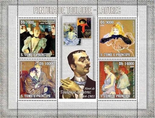Paintings by Toulouse-Lautrec