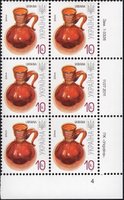 2011 0,10 VII Definitive Issue 1-3326 (m-t 2011-ІІ) 6 stamp block RB4