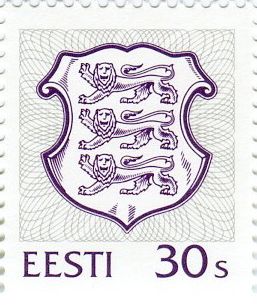 Definitive Issue 30 c Coat of arms