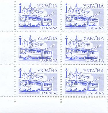 2003 І IV Definitive Issue 3-3038 (m-t 2003) 6 stamp block LB