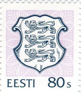 Definitive Issue 80 c Coat of arms