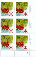 2003 Ж V Definitive Issue 3-3438 (m-t 2003) 6 stamp block RB4