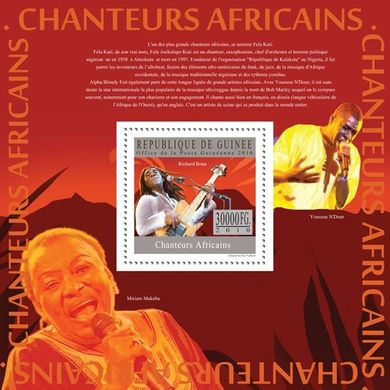 African singers. Richard Bona