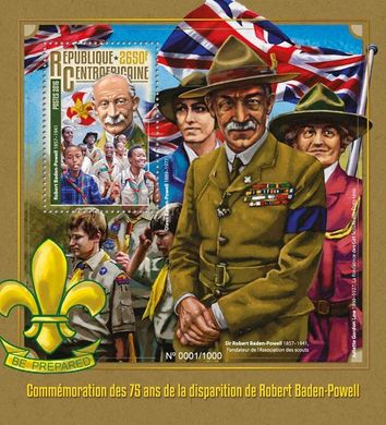 Scouts. Robert Baden-Powell
