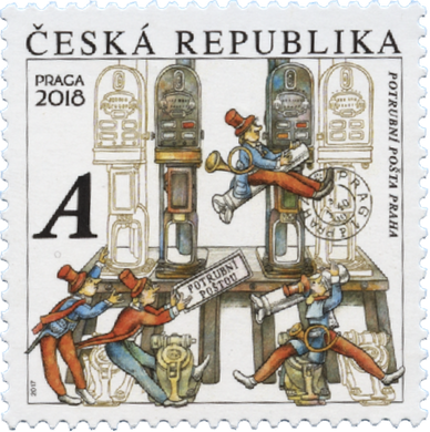Prague post office
