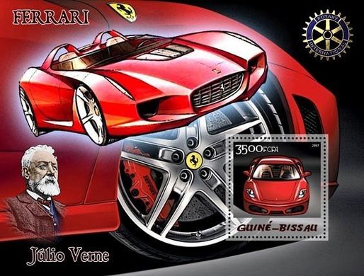 Ferrari. Jules Verne. Rotary