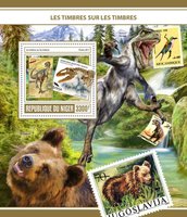 Stamps on stamps. Fauna
