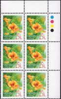 2006 0,25 VI Definitive Issue 5-8228 (m-t 2006) 6 stamp block
