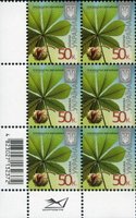 2014 0,50 VIII Definitive Issue 14-3439 (m-t 2014-ІІ) 6 stamp block RB with perf.