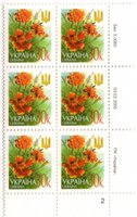 2005 0,30 VI Definitive Issue 5-3060 (m-t 2005) 6 stamp block RB2