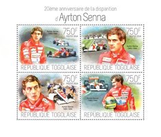 Race driver Ayrton Senna