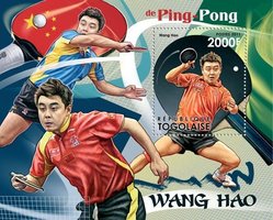 Настільний теніс. Ван Хао