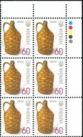 2008 0,60 VII Definitive Issue 8-3648 (m-t 2008-ІІ) 6 stamp block