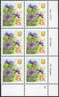 2004 0,45 VI Definitive Issue 4-3775 (m-t 2004) 6 stamp block RB2
