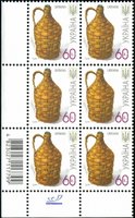2008 0,60 VII Definitive Issue 8-3648 (m-t 2008-ІІ) 6 stamp block RB with perf.