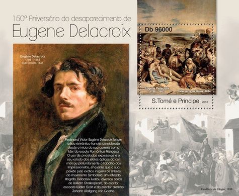 Painter Eugene Delacroix