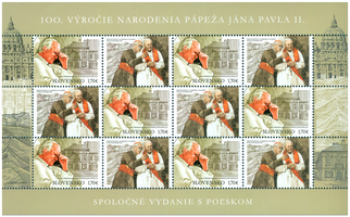 Slovakia-Poland Pope John Paul II