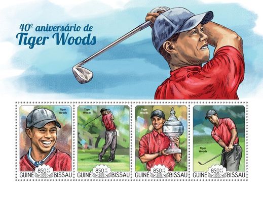 Golfer Tiger Woods