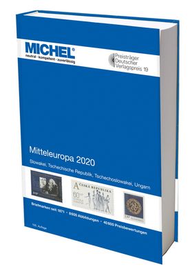 Каталог Міхель Центральна Європа 2020