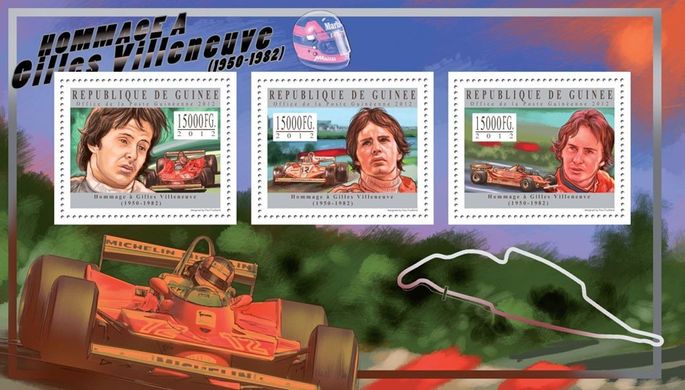 Race driver Gilles Villeneuve