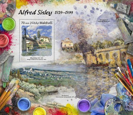 Painting. Alfred Sisley