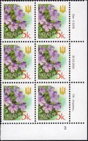 2005 0,05 VI Definitive Issue 5-3228 (m-t 2005) 6 stamp block RB3
