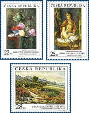 Art on stamps