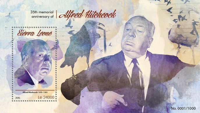 Film director Alfred Hitchcock