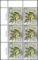 2014 0,30 VIII Definitive Issue 14-3633 (m-t 2014) 6 stamp block RB without perf.