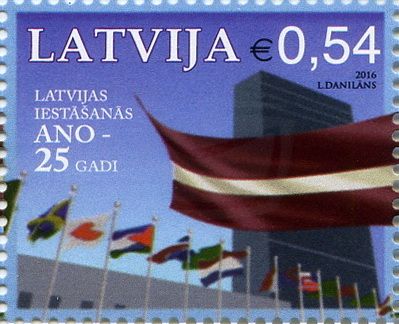 Латвия - член ООН