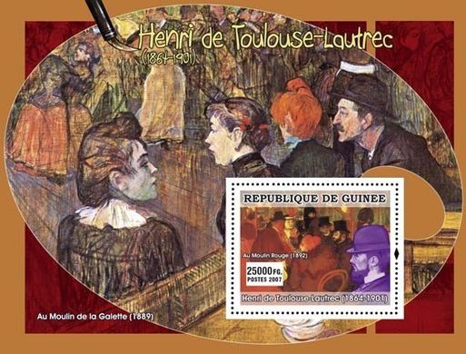 Painting. Henri de Toulouse-Lautrec