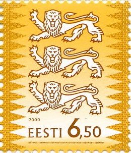 Definitive Issue 6.50 kr Coat of arms