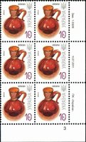 2011 0,10 VII Definitive Issue 1-3326 (m-t 2011-ІІ) 6 stamp block RB3