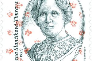 Почта Словакии посвятила марку известной писательнице Божене Сланчиковой-Тимраве