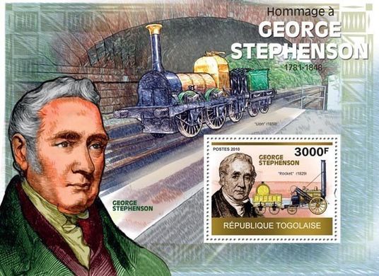 Inventor George Stephenson