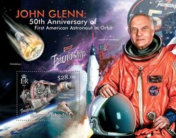 Space. John Glenn