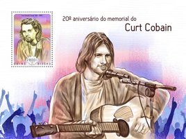 Singer Kurt Cobain