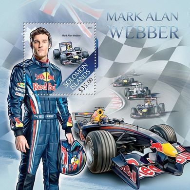 Race driver Mark Alan Webber
