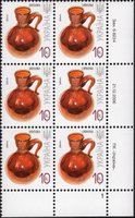 2007 0,10 VII Definitive Issue 6-8234 (m-t 2007) 6 stamp block RB1