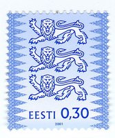 Definitive Issue 30 c Coat of arms