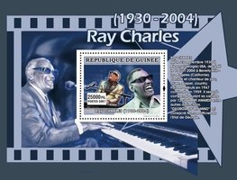 Music stars. Roy Charles