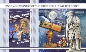 The first reflective telescope