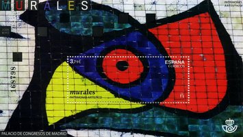 Murals by Joan Miró